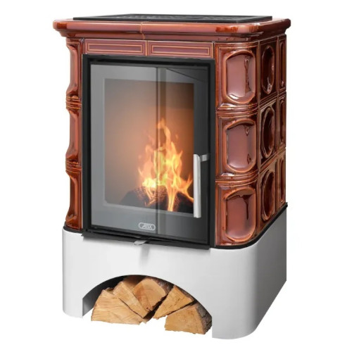 Kachlová kamna ABX Marina exklusive, Hnědá